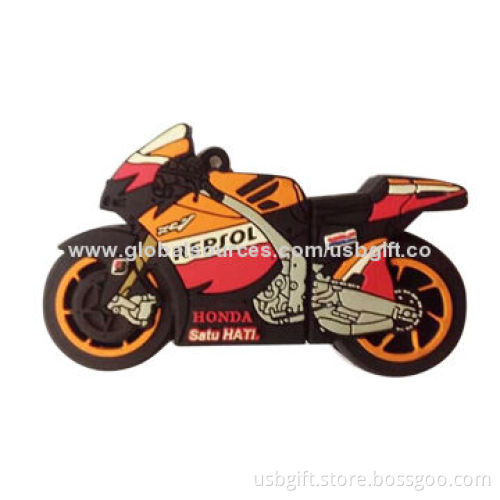 USB Stick Memory, 4GB, Motorcycle Shape, Promotional Gift